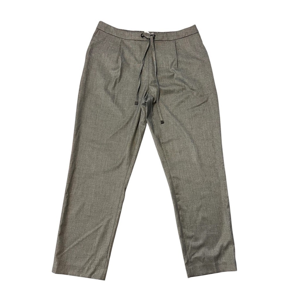 Calvin Klein Lightweight Gray Stretch Waist Pants Sz 14 NWT